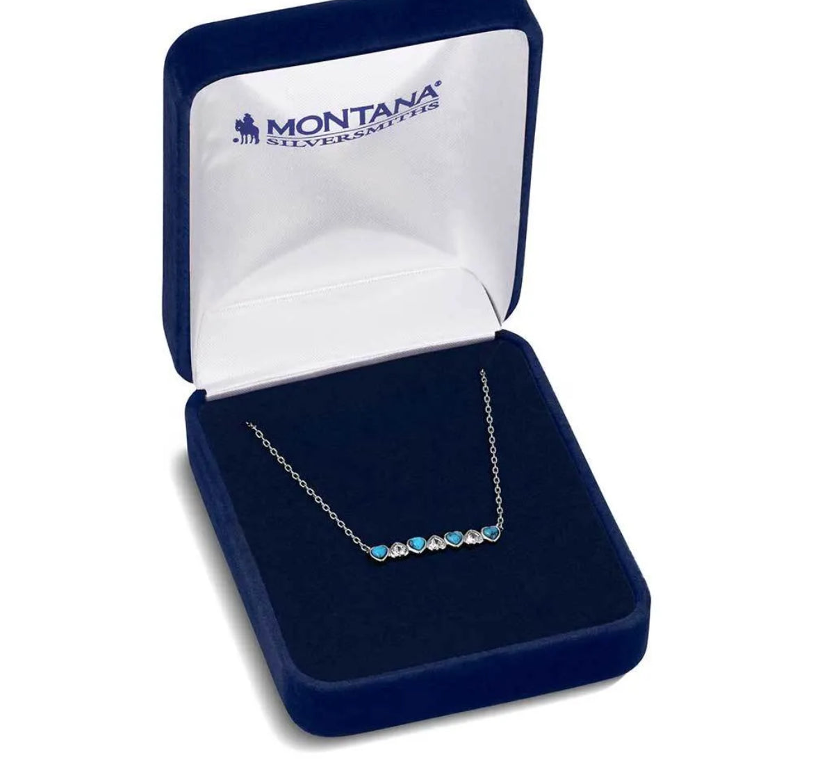 Alternating Hearts Necklace