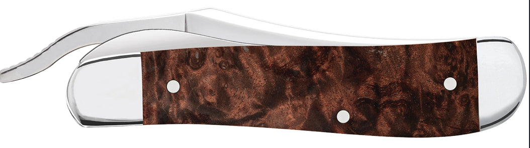 Smooth Brown Maple Burl Wood RussLock® (64068)