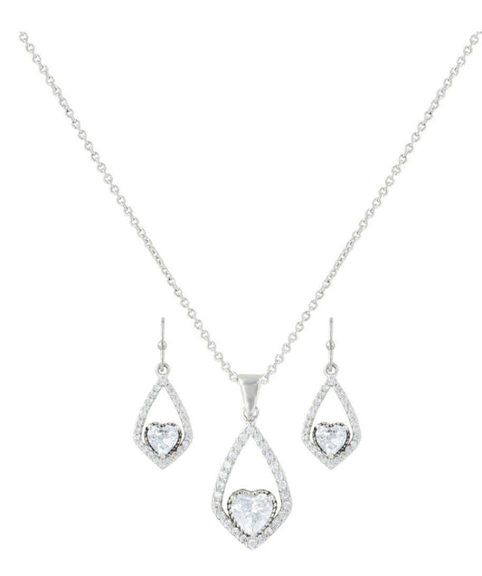 Hearts on a Swing Jewelry Set (JS3032)