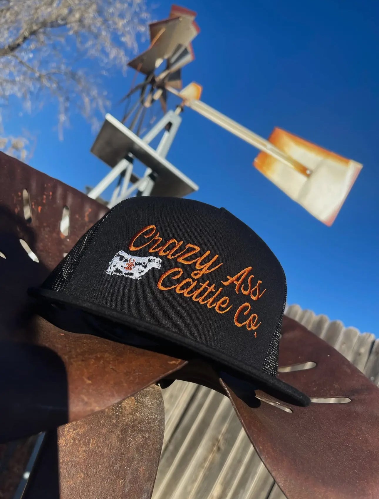 Crazy Ass Cattle Co Burnt Orange