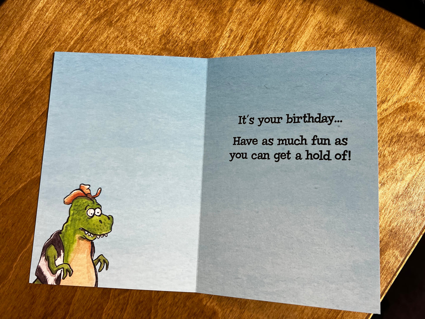 Do You Have a License to Carry Small Arms? Birthday Card