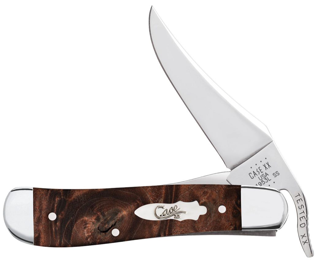 Smooth Brown Maple Burl Wood RussLock® (64068)