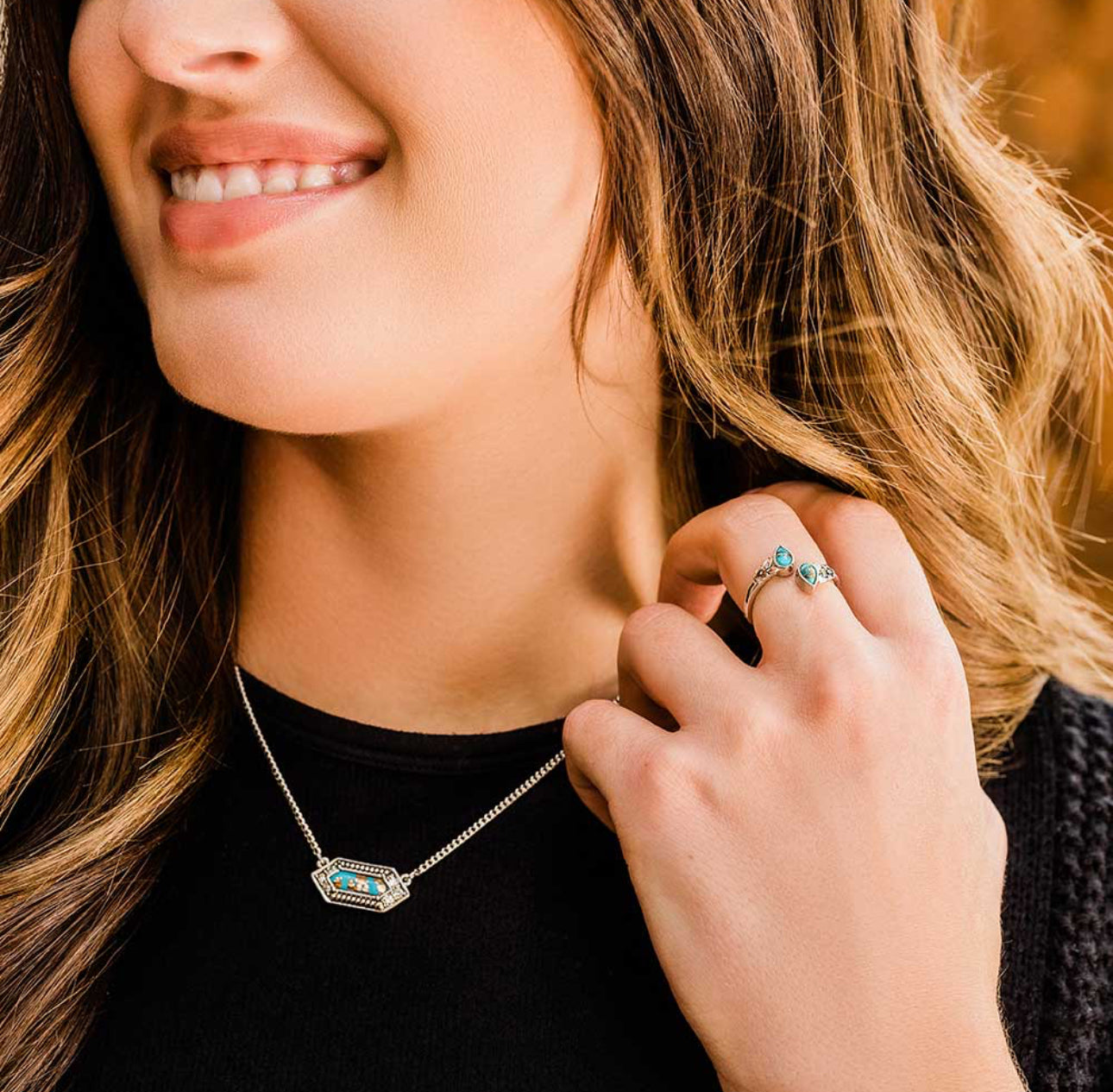 Miner's Cobalt Turquoise Necklace