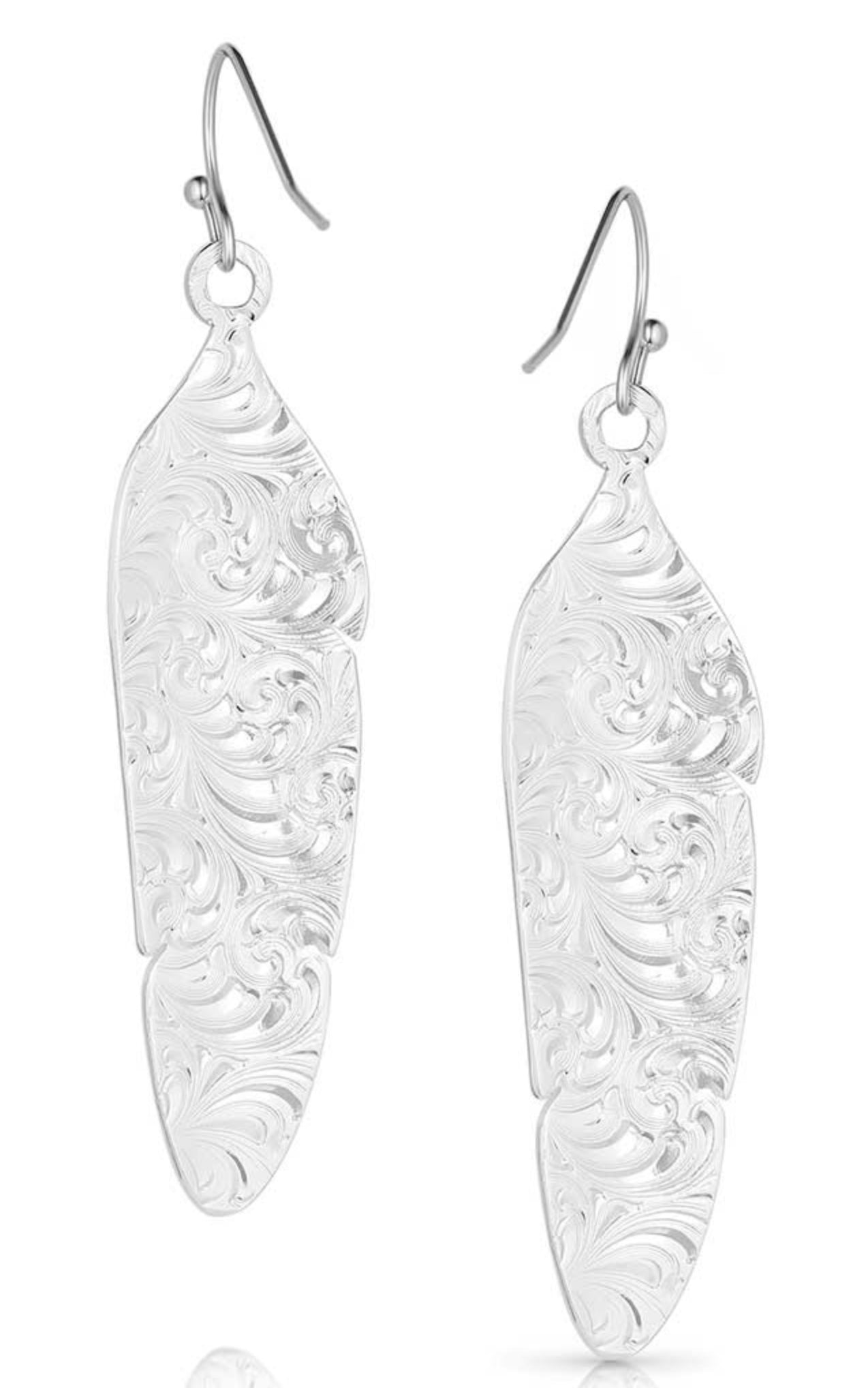 Love You More American Made Earrings (AMER5828)