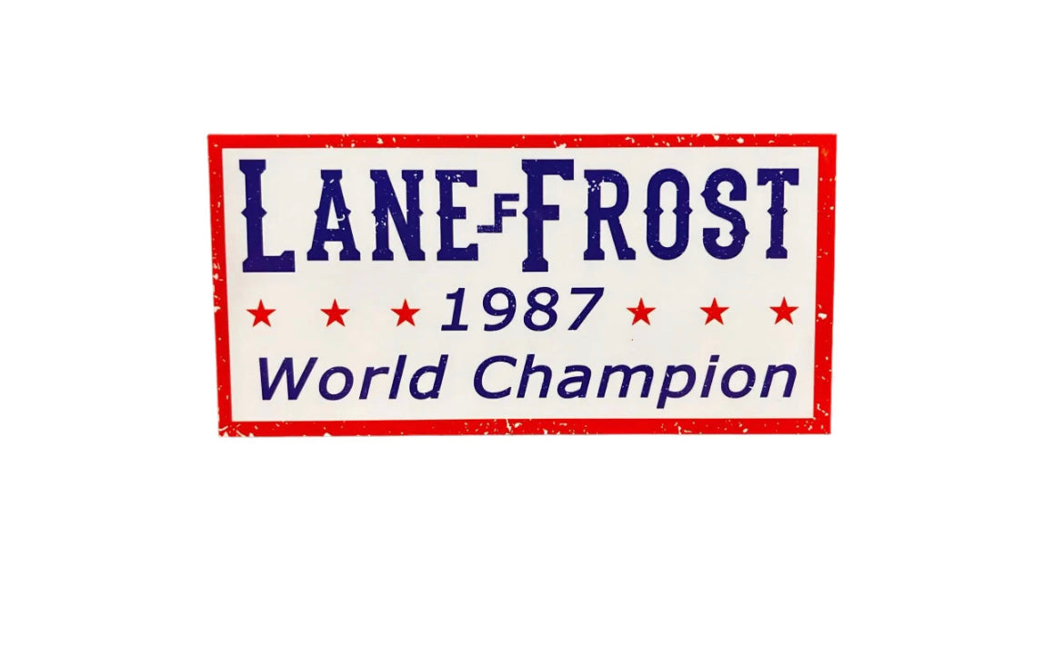 Lane Frost Bummer Sticker
