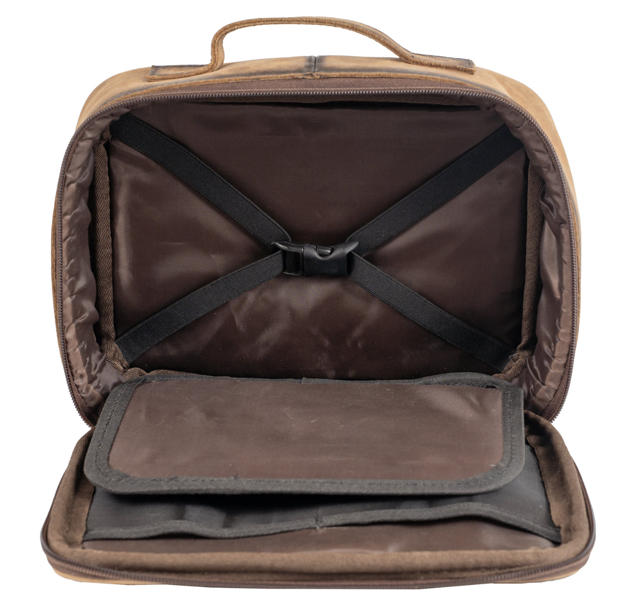 Cowhide Yukon Makeup Organizer (33092)