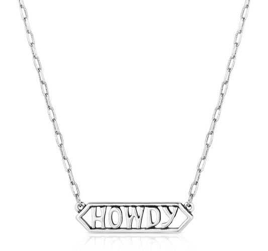 Howdy Bar Necklace
