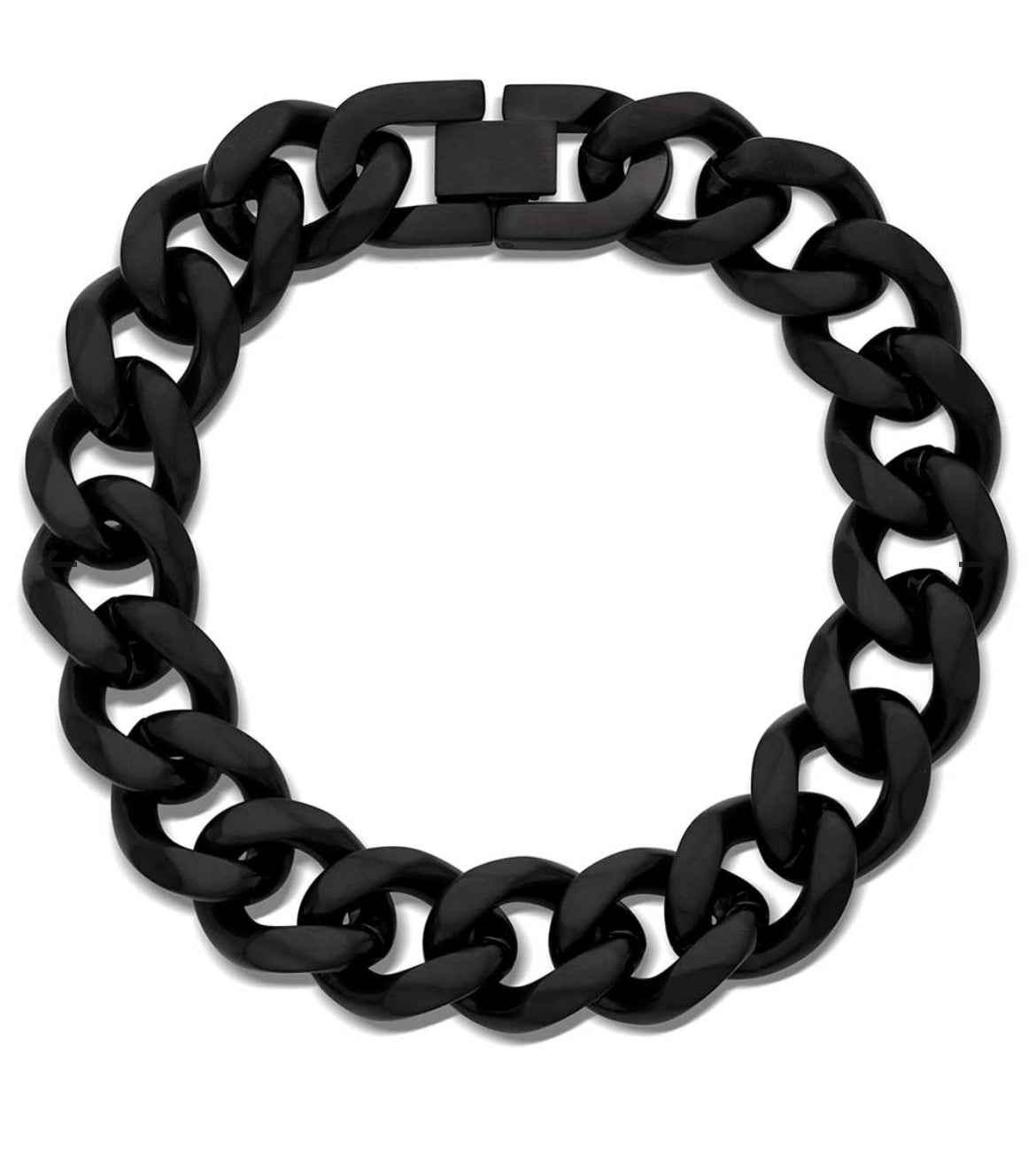 Midnight Cuban Link Bracelet