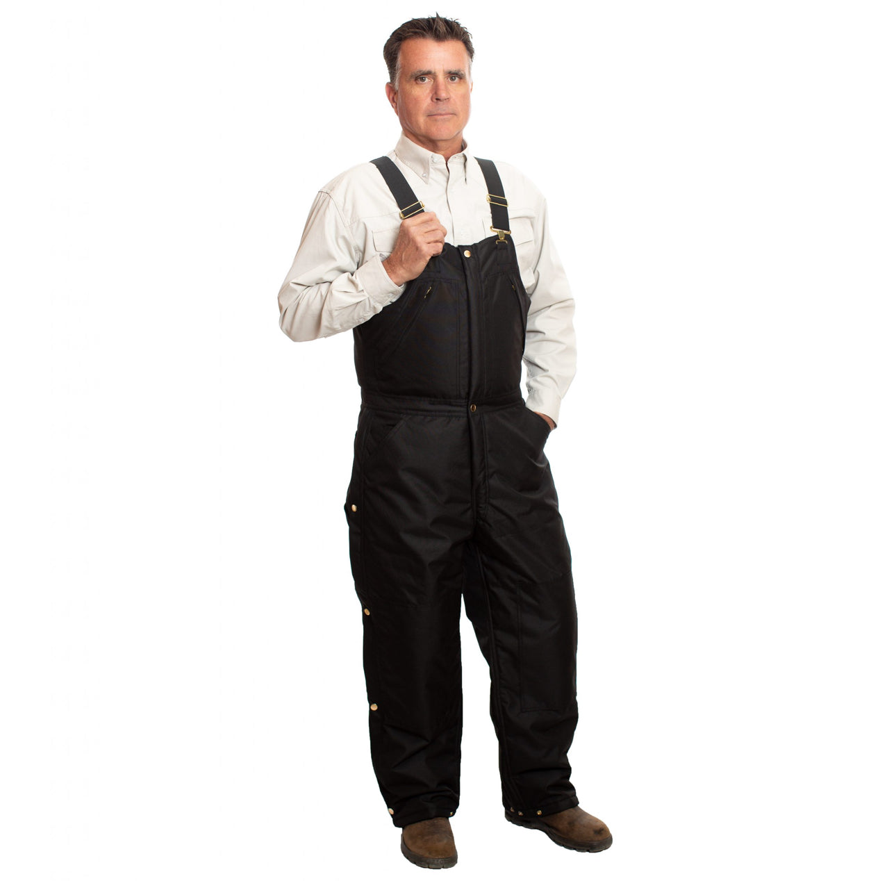 The Wyoming Traders Oxford Bib Overalls