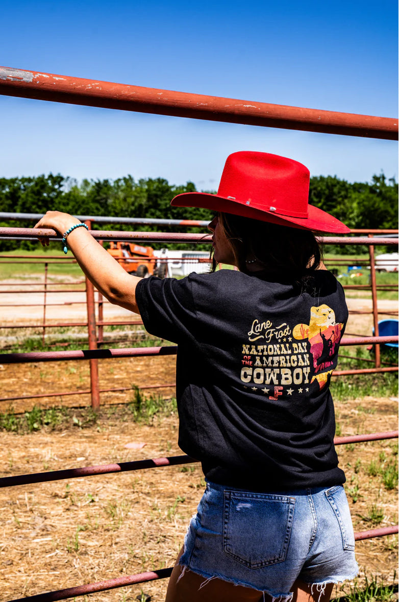 Cowboy Sunset Tee