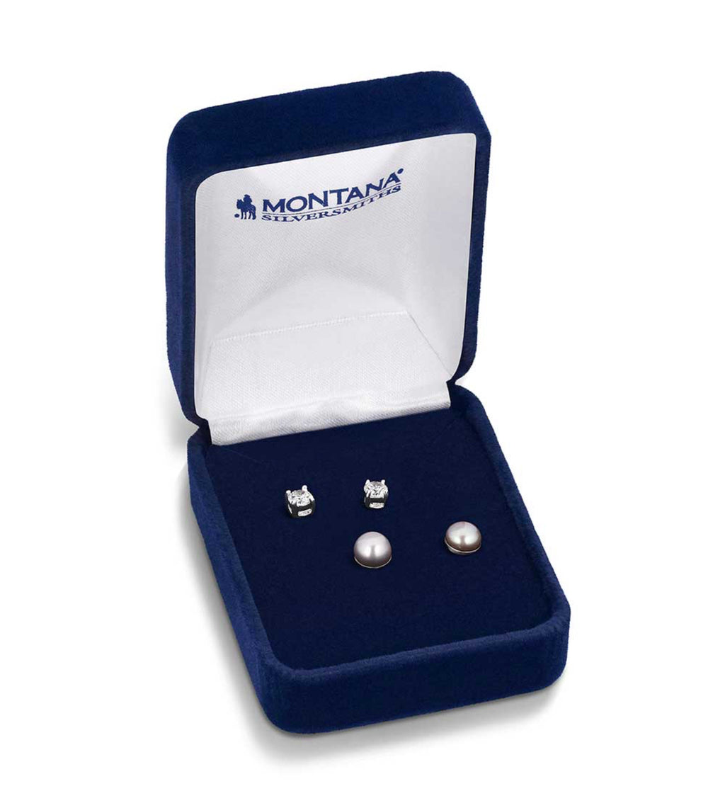 Pearl Harmony Earring Set