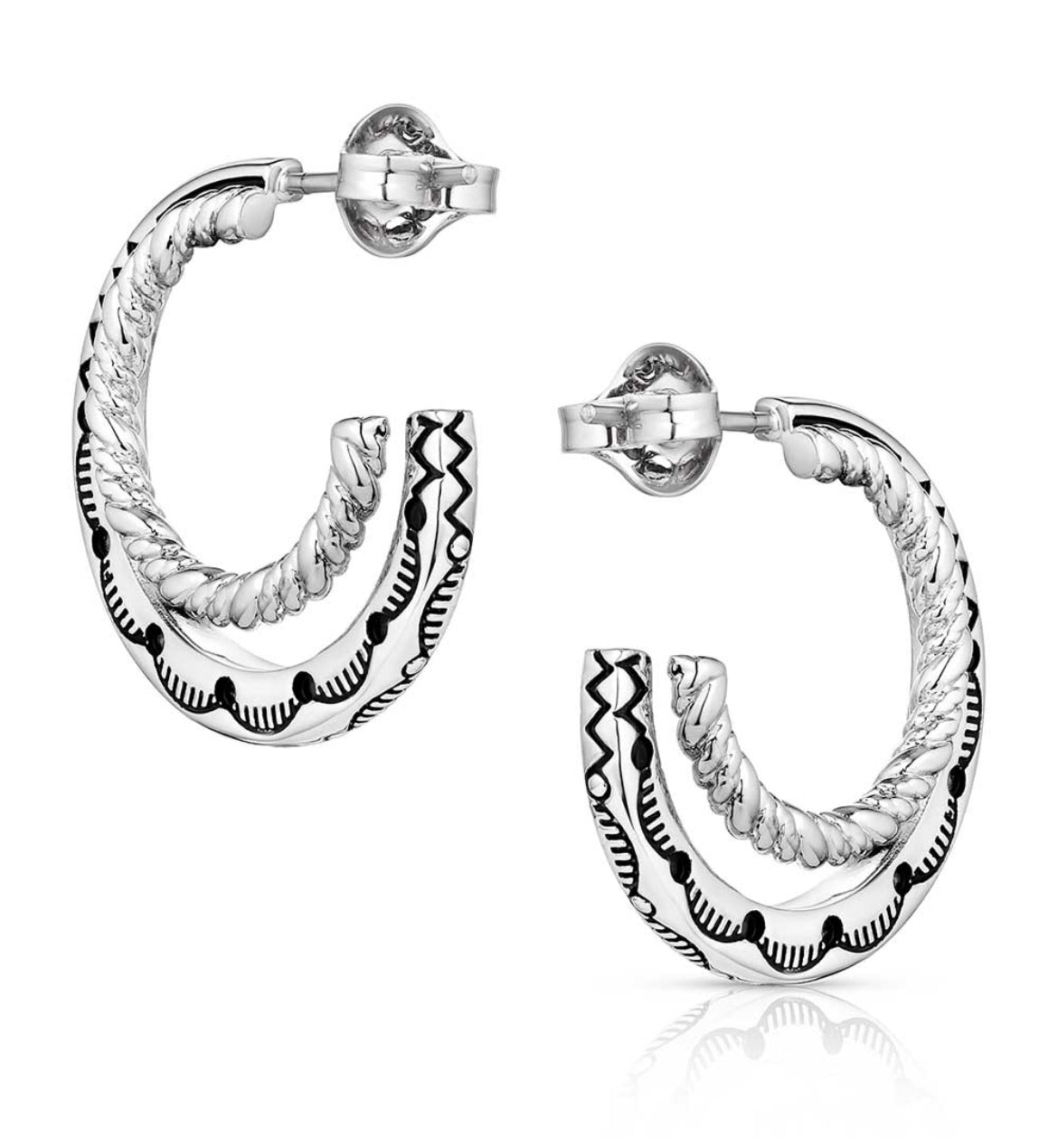 Enchanted Soul Hoop Earrings