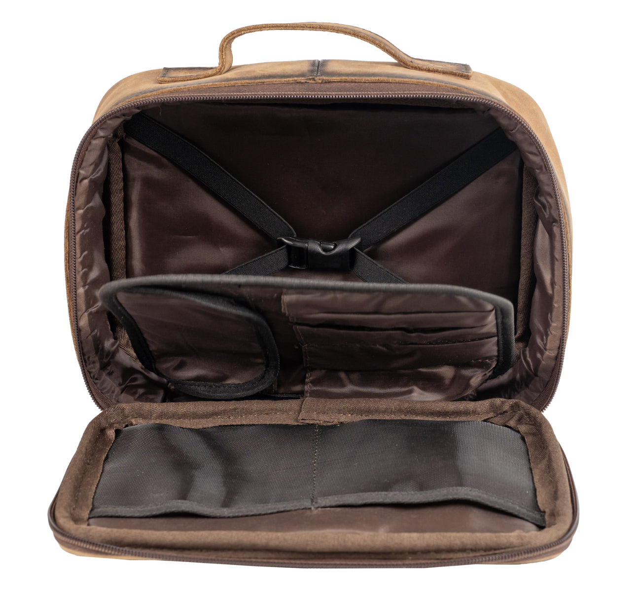 Cowhide Yukon Makeup Organizer (33092)