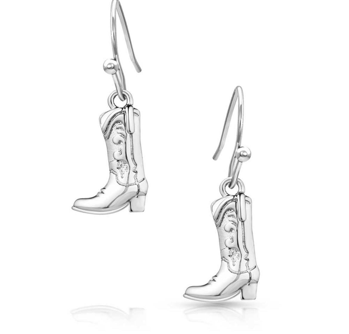 Sculpted Cowboy Boot Earrings