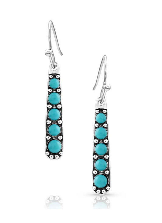 Turquoise Cascade Earrings (ER5719)