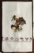 Kitchen towels, 4 pieces, bronco