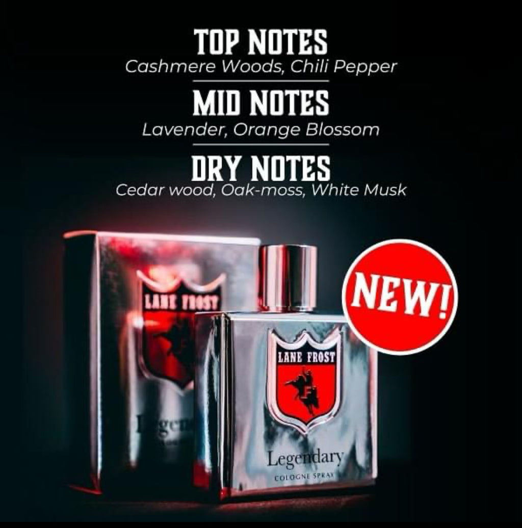 Lane Frost Ranch Lane Frost Legendary Chrome Cologne – Frost Ranch Wear