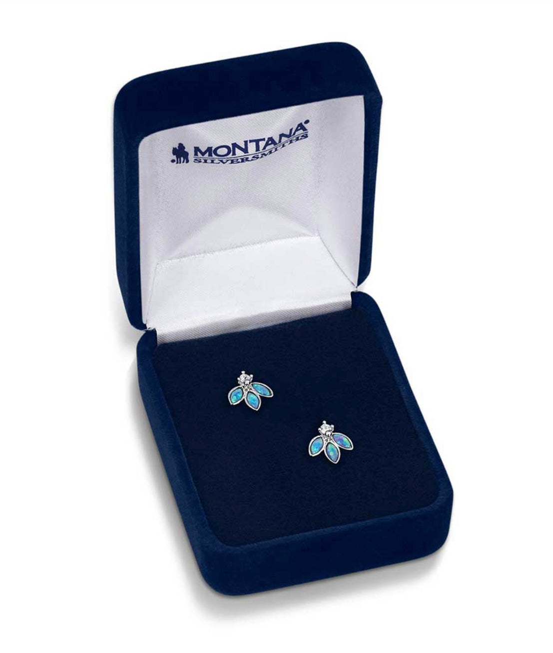 Untamed Floral Opal Crystal Earrings (ER5801)