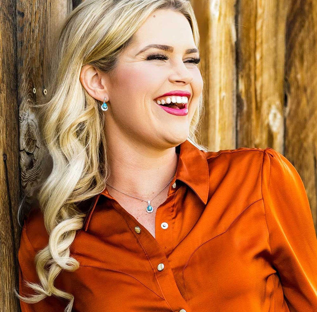 Blue Rivers Turquoise Necklace