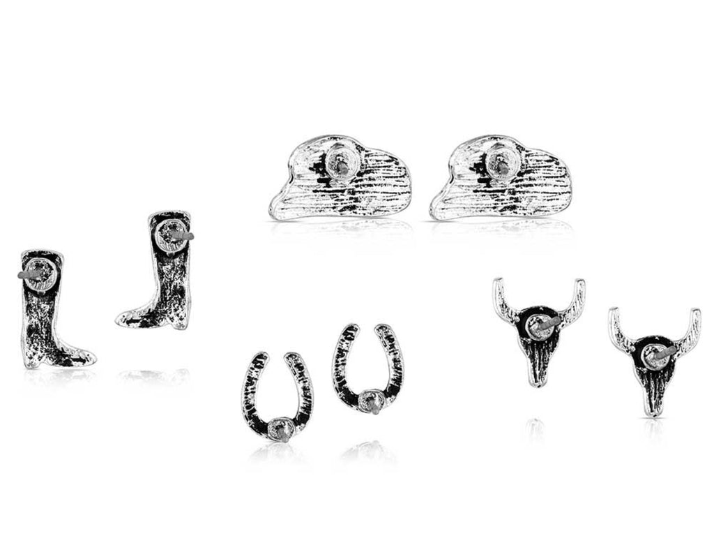 Boot Scootin Post Earring Set