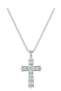 Round Brilliance Cross Necklace (NC3251)