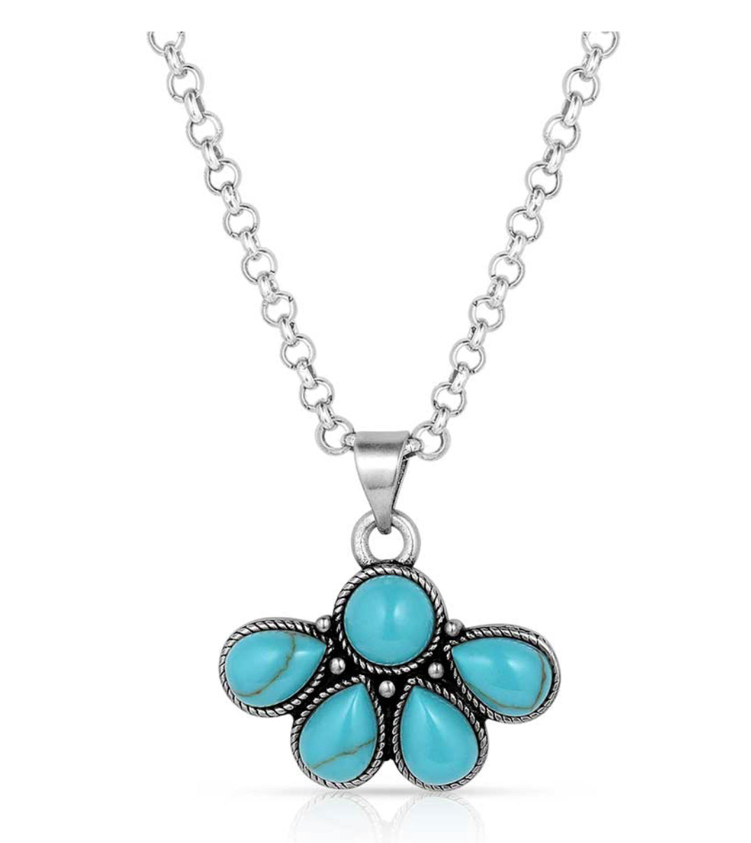 Nature's Wonder Turquoise Necklace (NC5820)