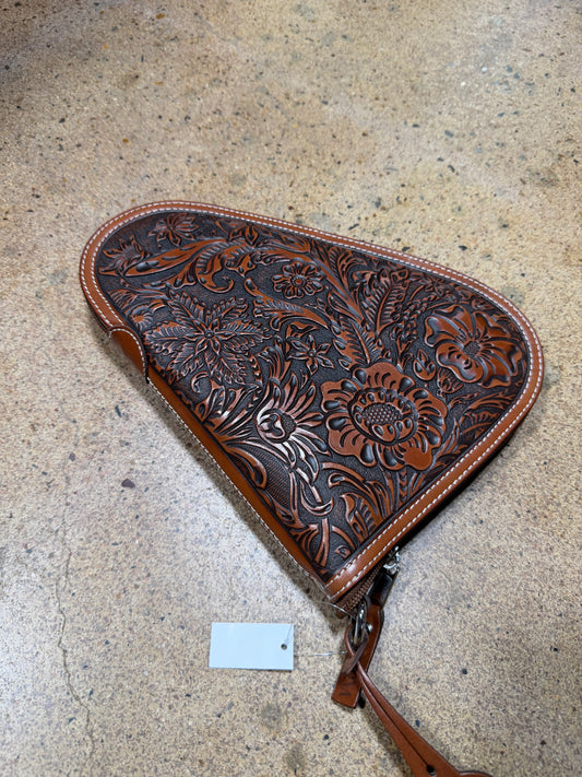 Small Tooled Gun Holster (0008)