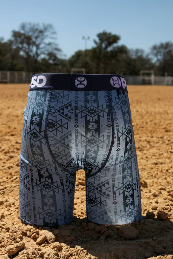 Hooey Blue Aztec Briefs