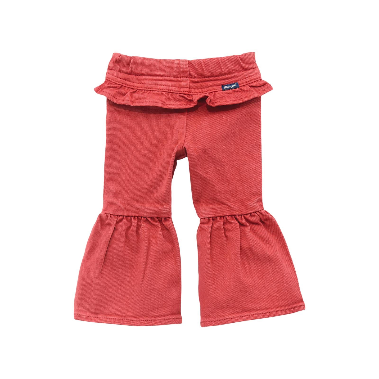 Wrangler® Baby Girl Flare Jean Chili