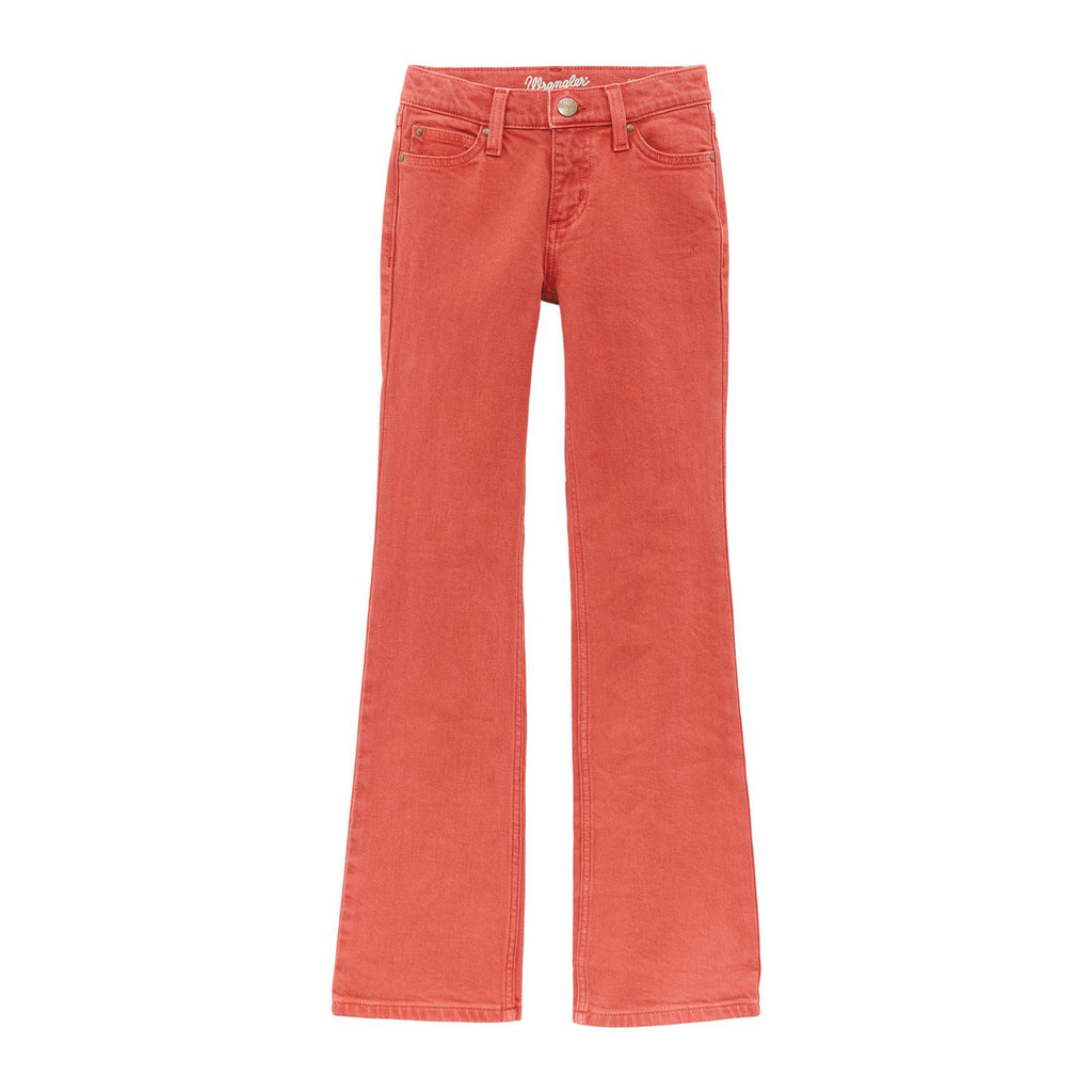 Girls Western Bootcut Jean - Chili