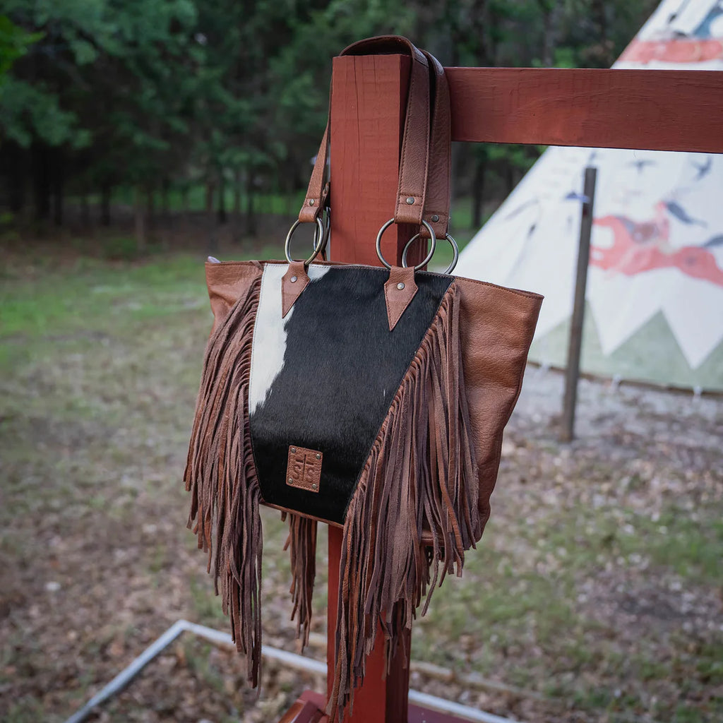 Indie Cowhide Tote