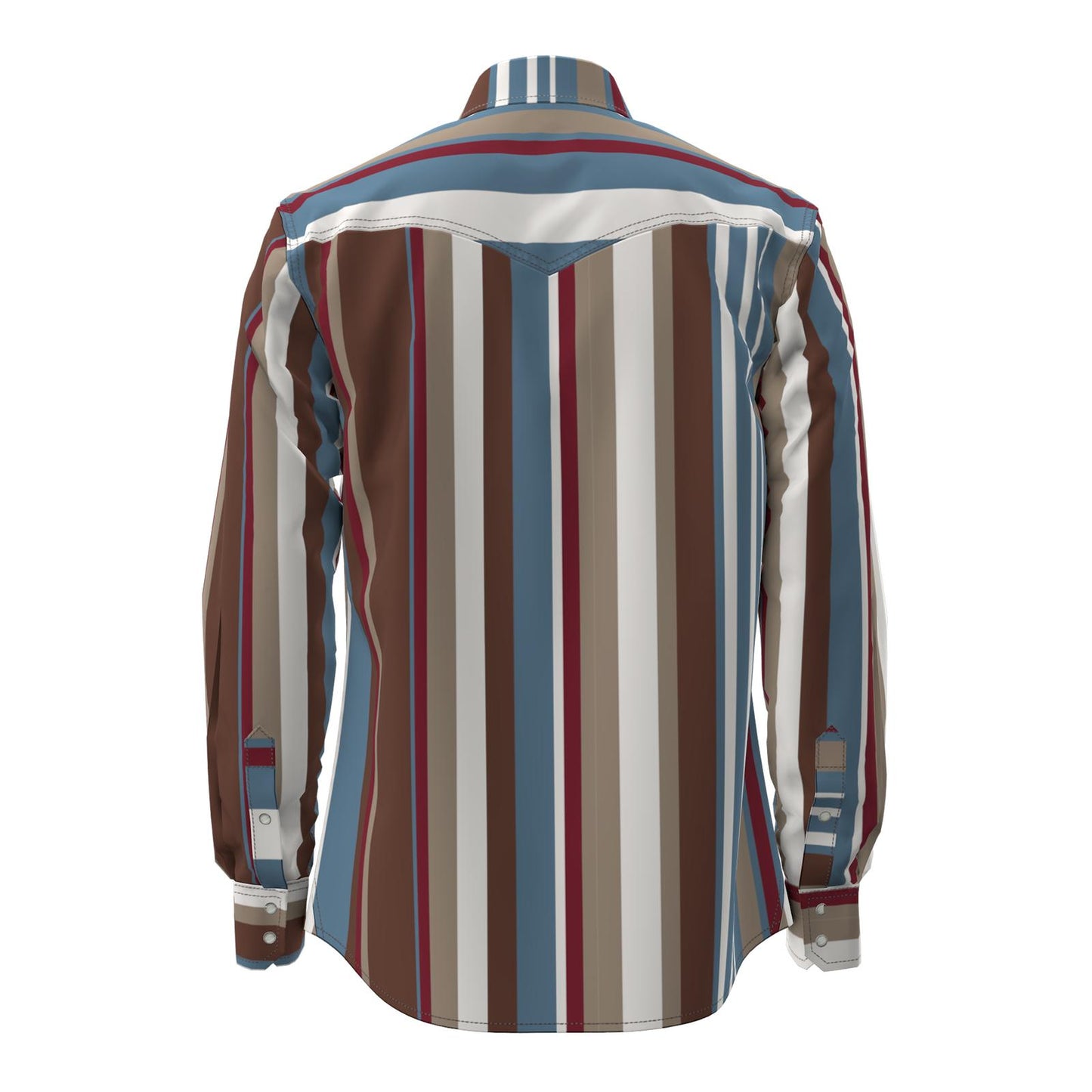 Wrangler® Long Sleeve Brushpopper Vintage Shirt - Regular Fit - Tan