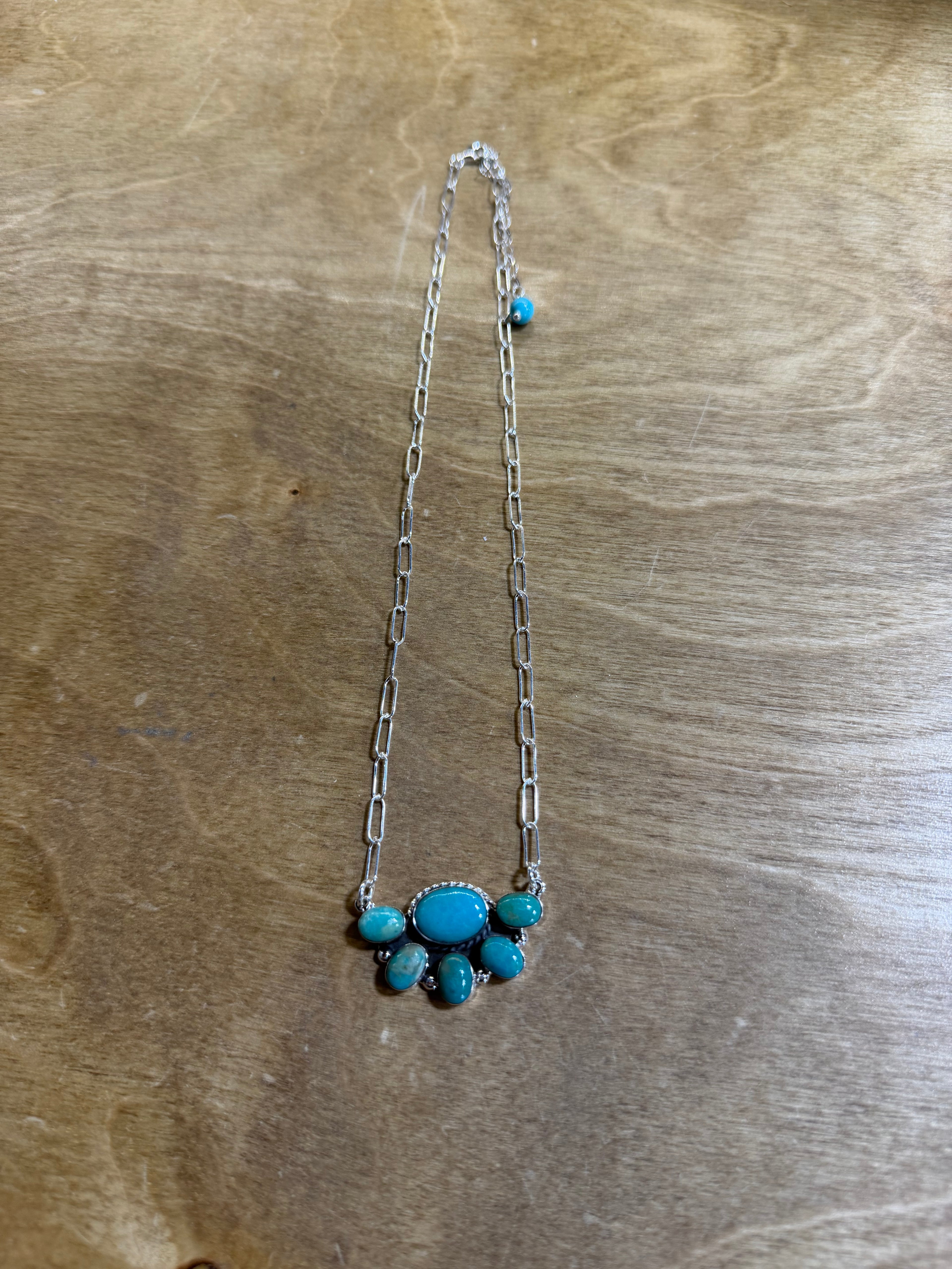 Half Cluster Necklace