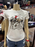 Rodeo Quincy  Howdy Go Lucky Tee