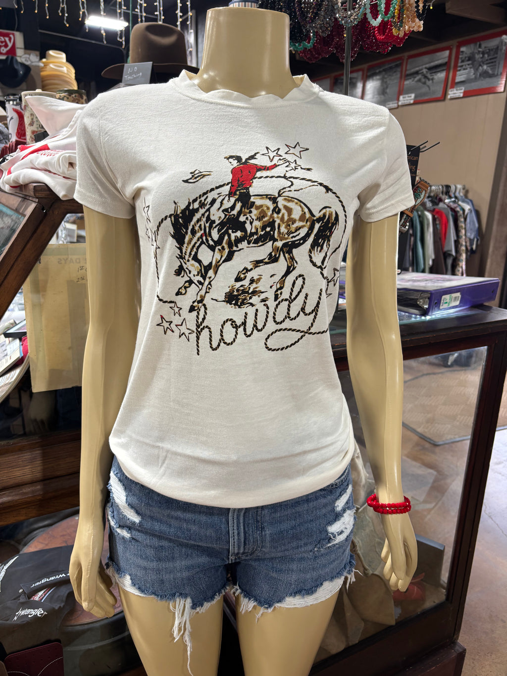 Rodeo Quincy  Howdy Go Lucky Tee