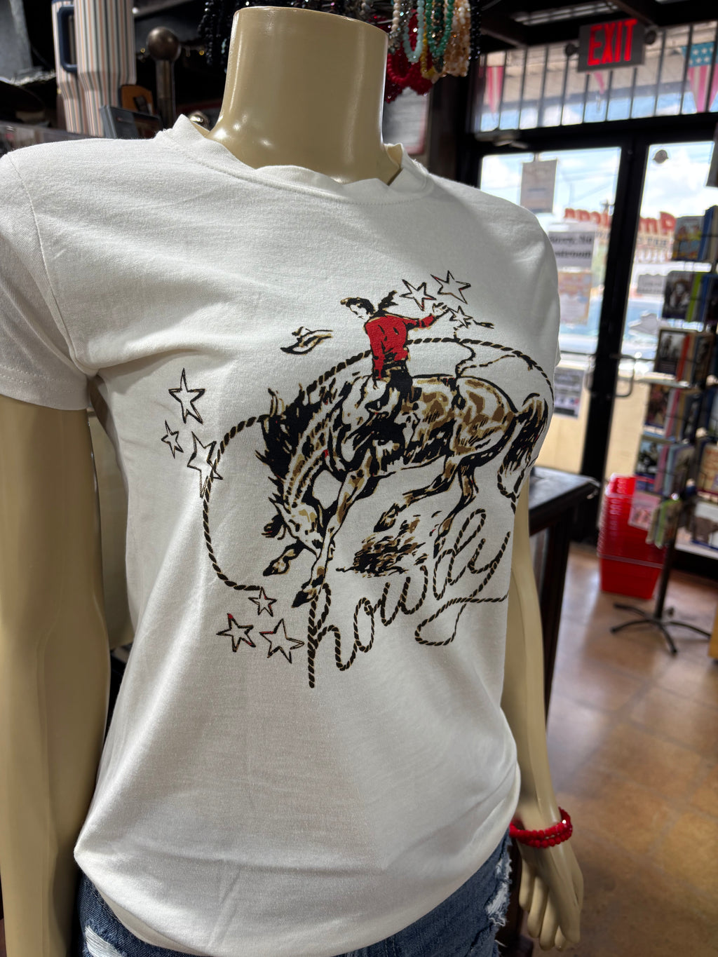 Rodeo Quincy  Howdy Go Lucky Tee