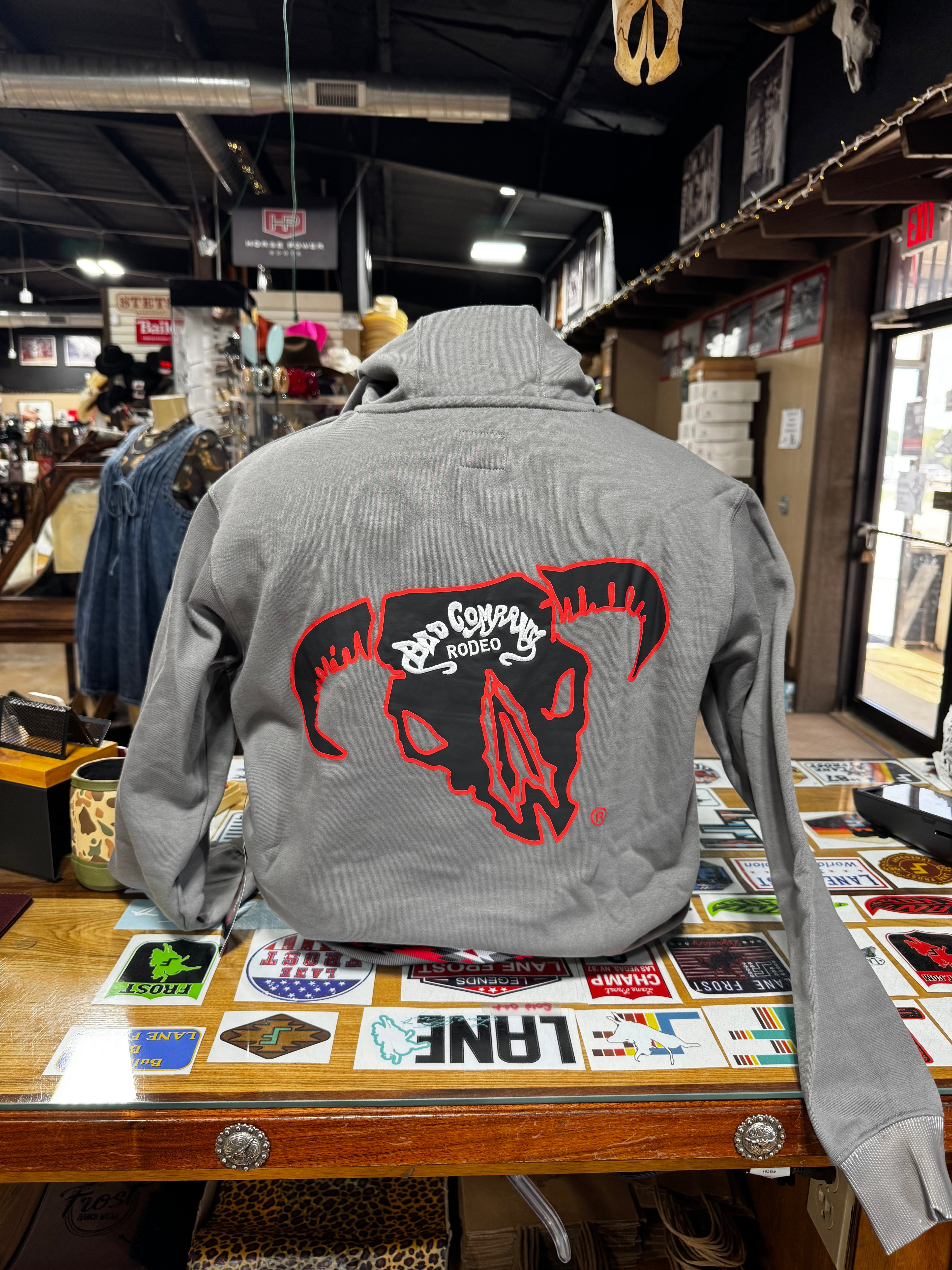 Bad Company Steel Grey Hoodie