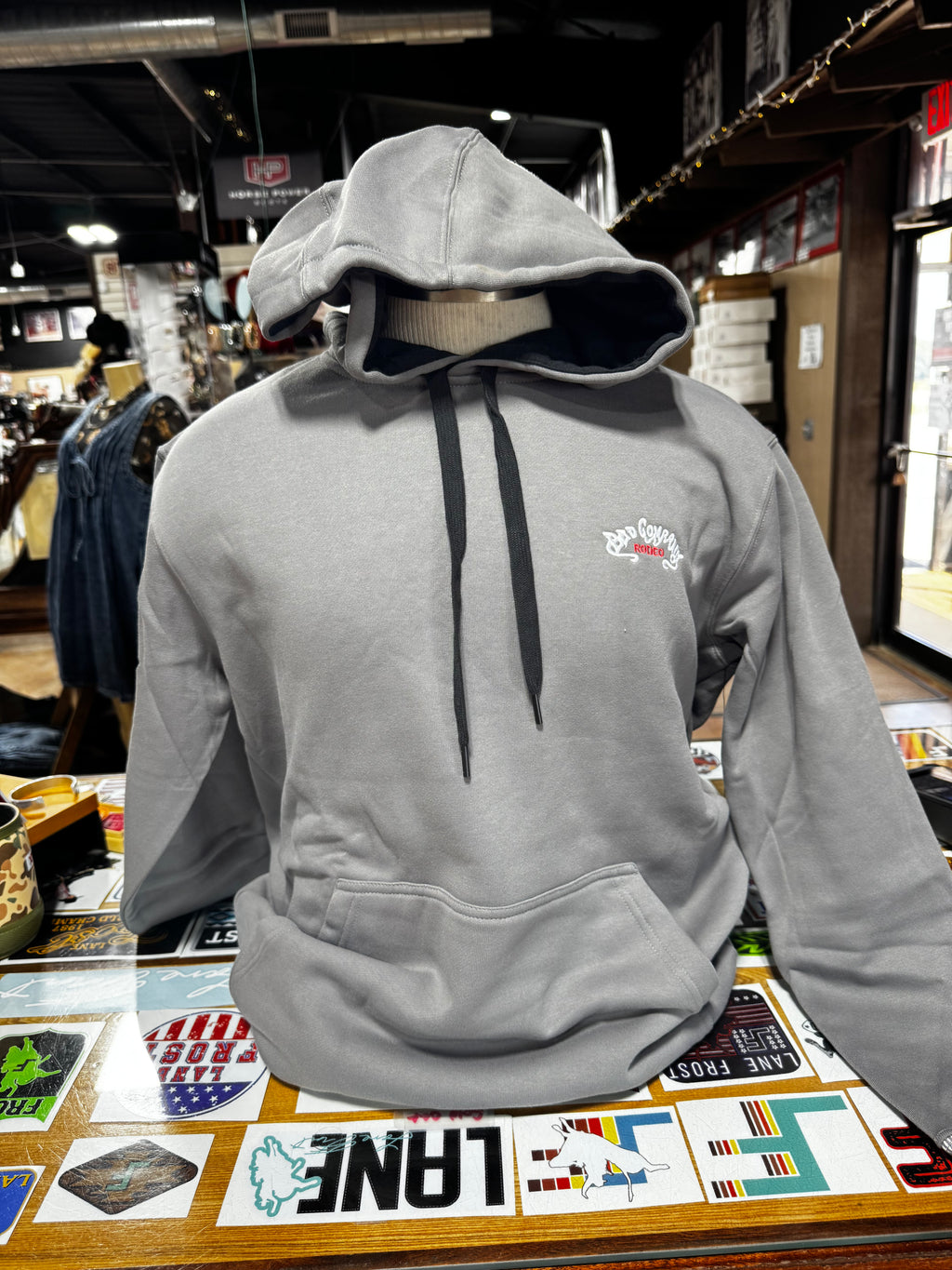 Bad Company Steel Grey Hoodie