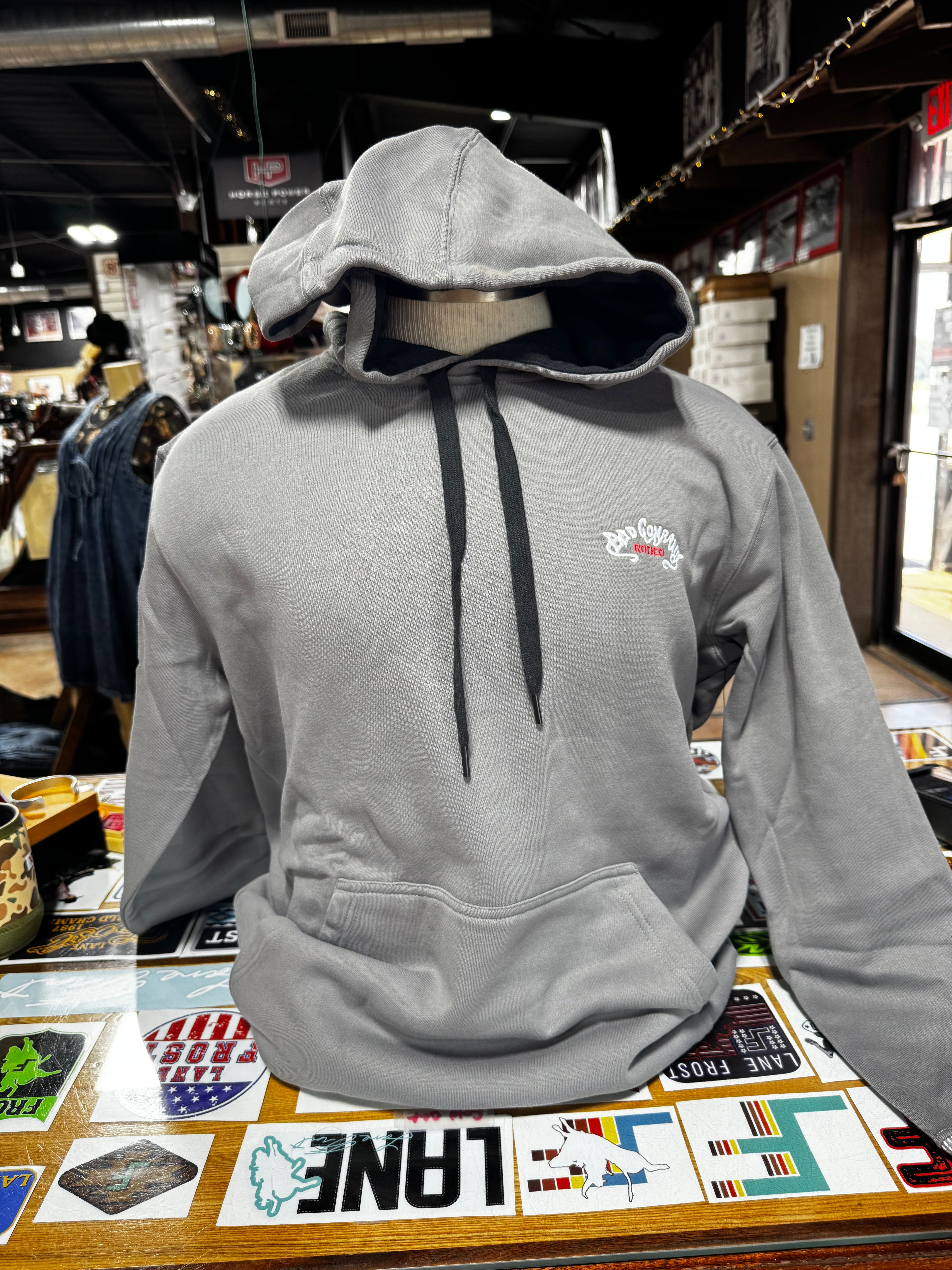 Bad Company Steel Grey Hoodie