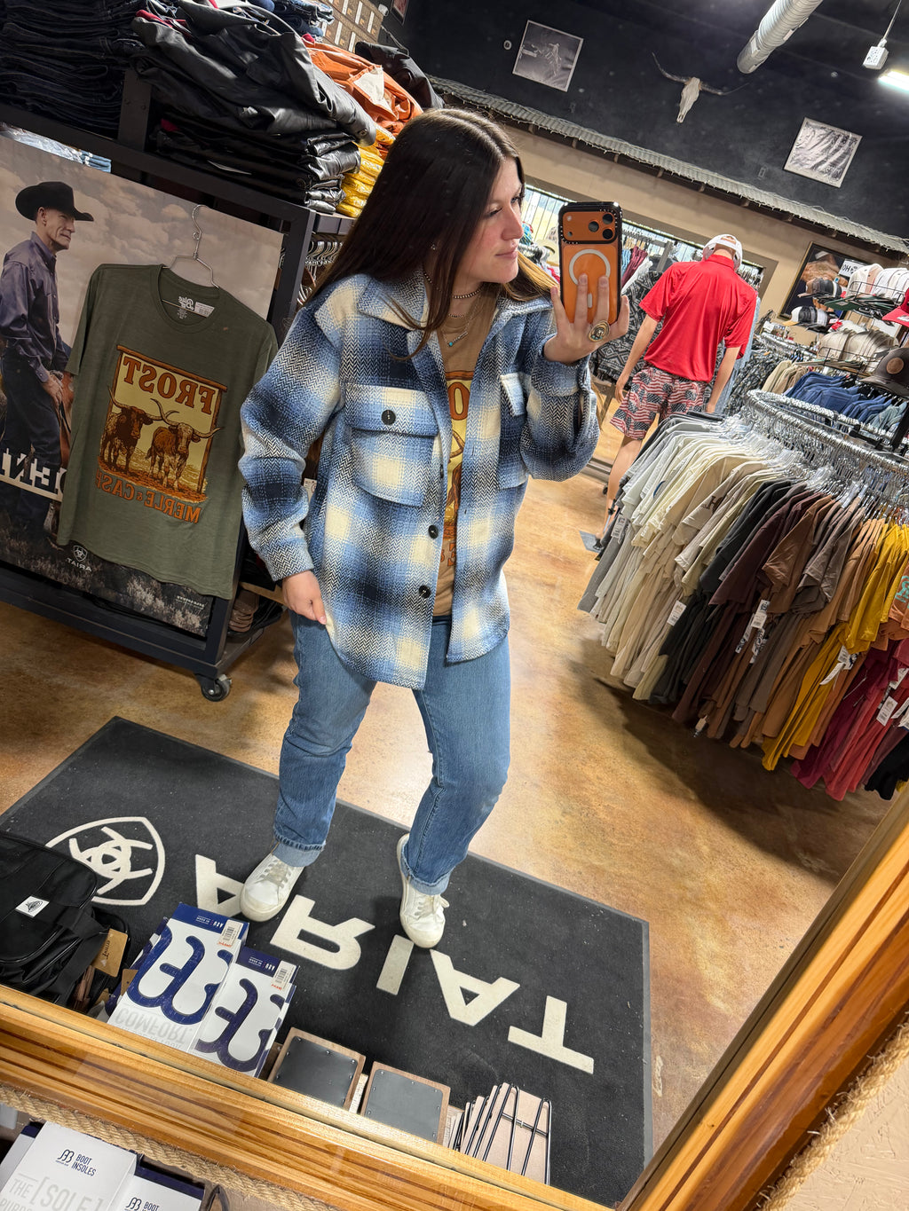 Roper Women’s Oversized Shirt Jacket