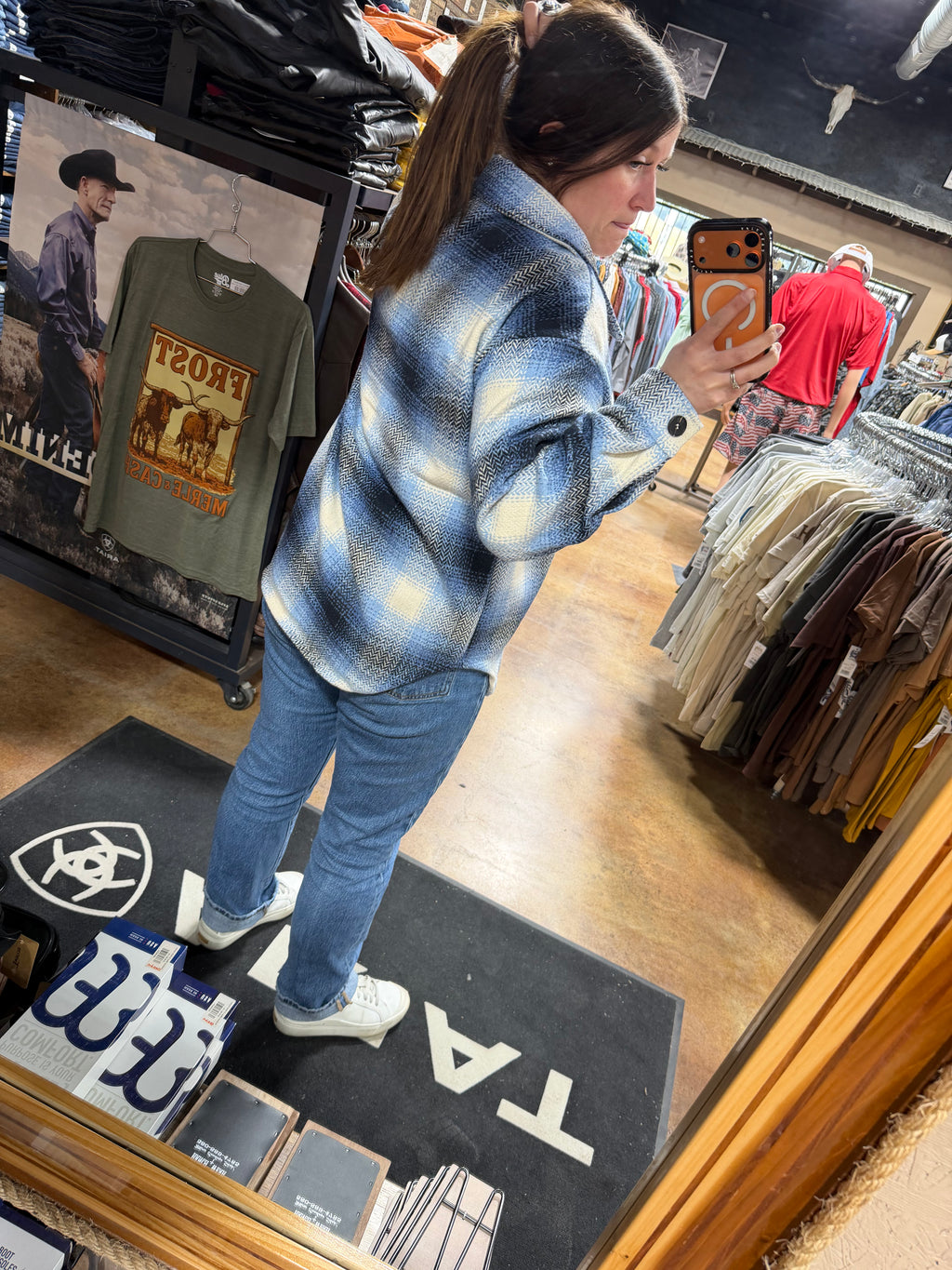 Roper Women’s Oversized Shirt Jacket