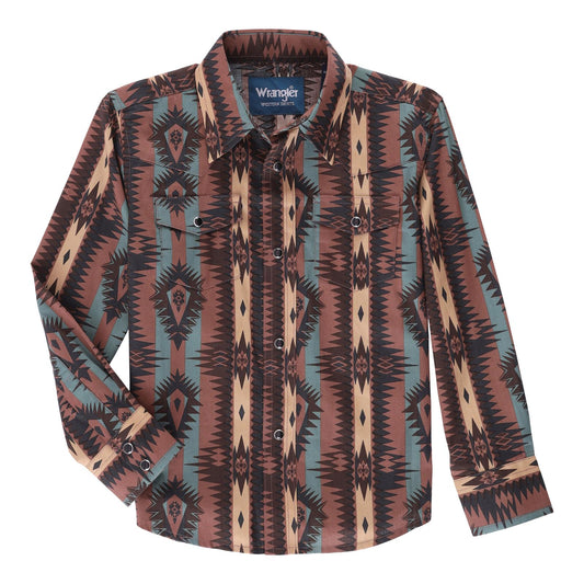 Boys Checotah® Long Sleeve Shirt (7430)