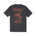 Wrangler® Graphic Short Sleeve T-Shirt - Regular Fit - Washed Black (0075)
