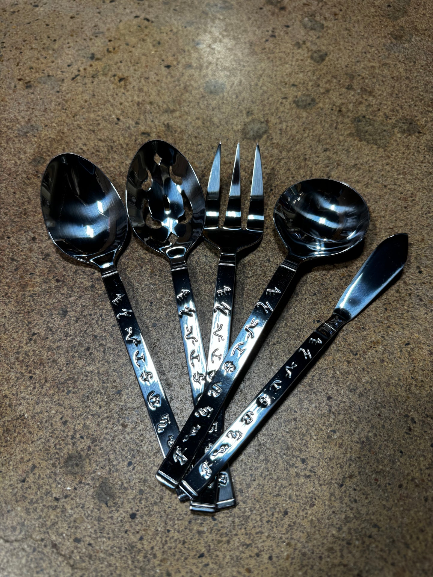 Branded silverware