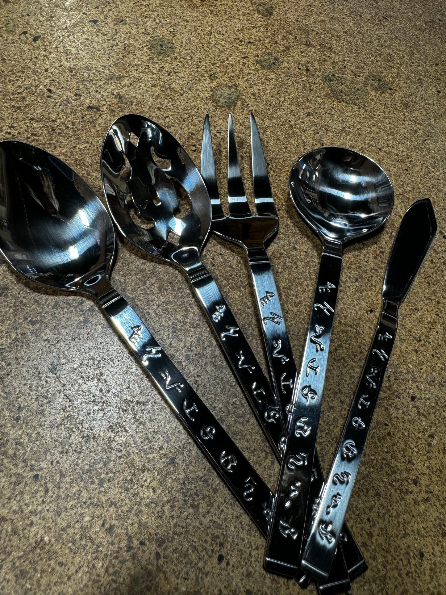 Branded silverware