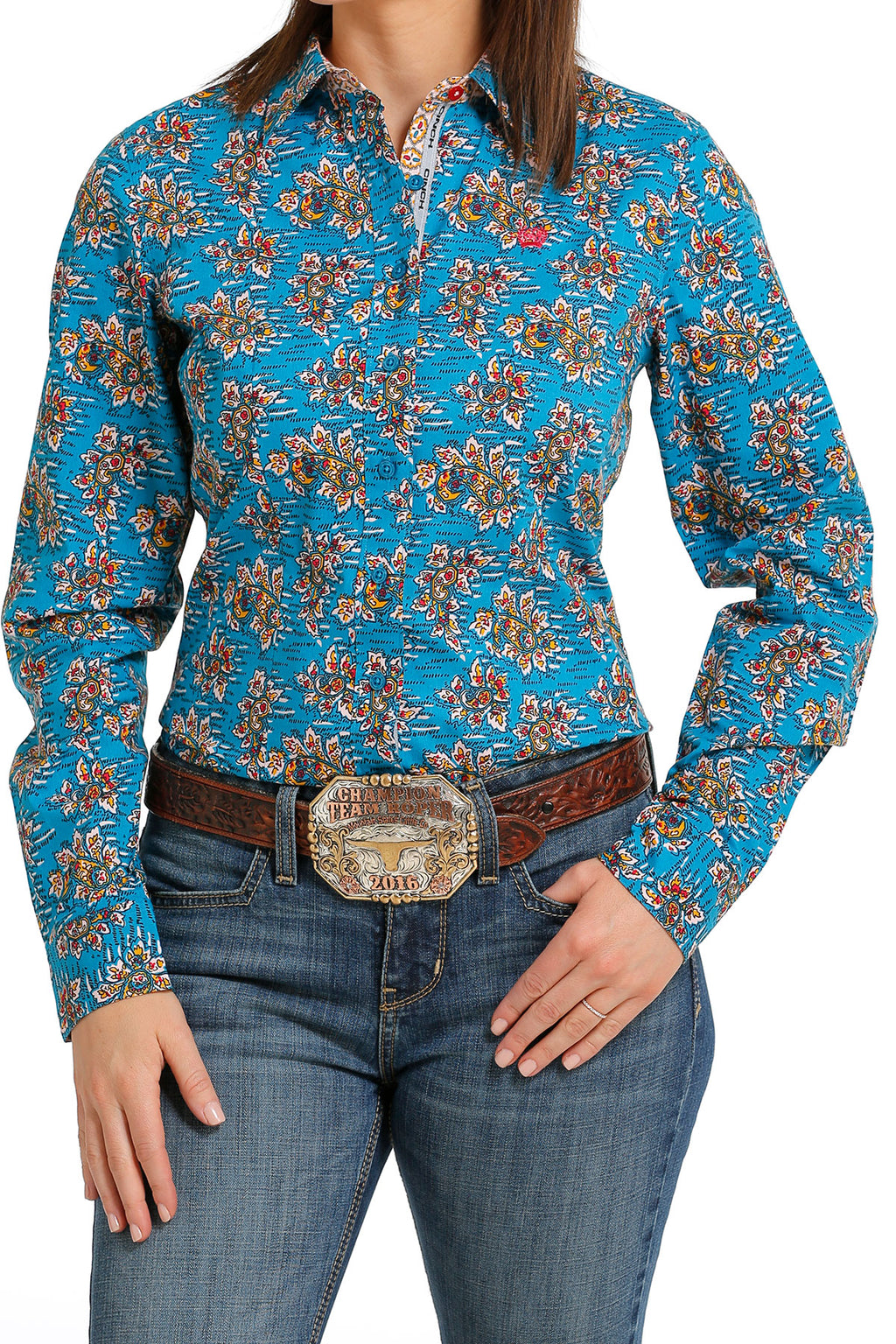 Cinch Women’s Floral Paisley Shirt (5033)