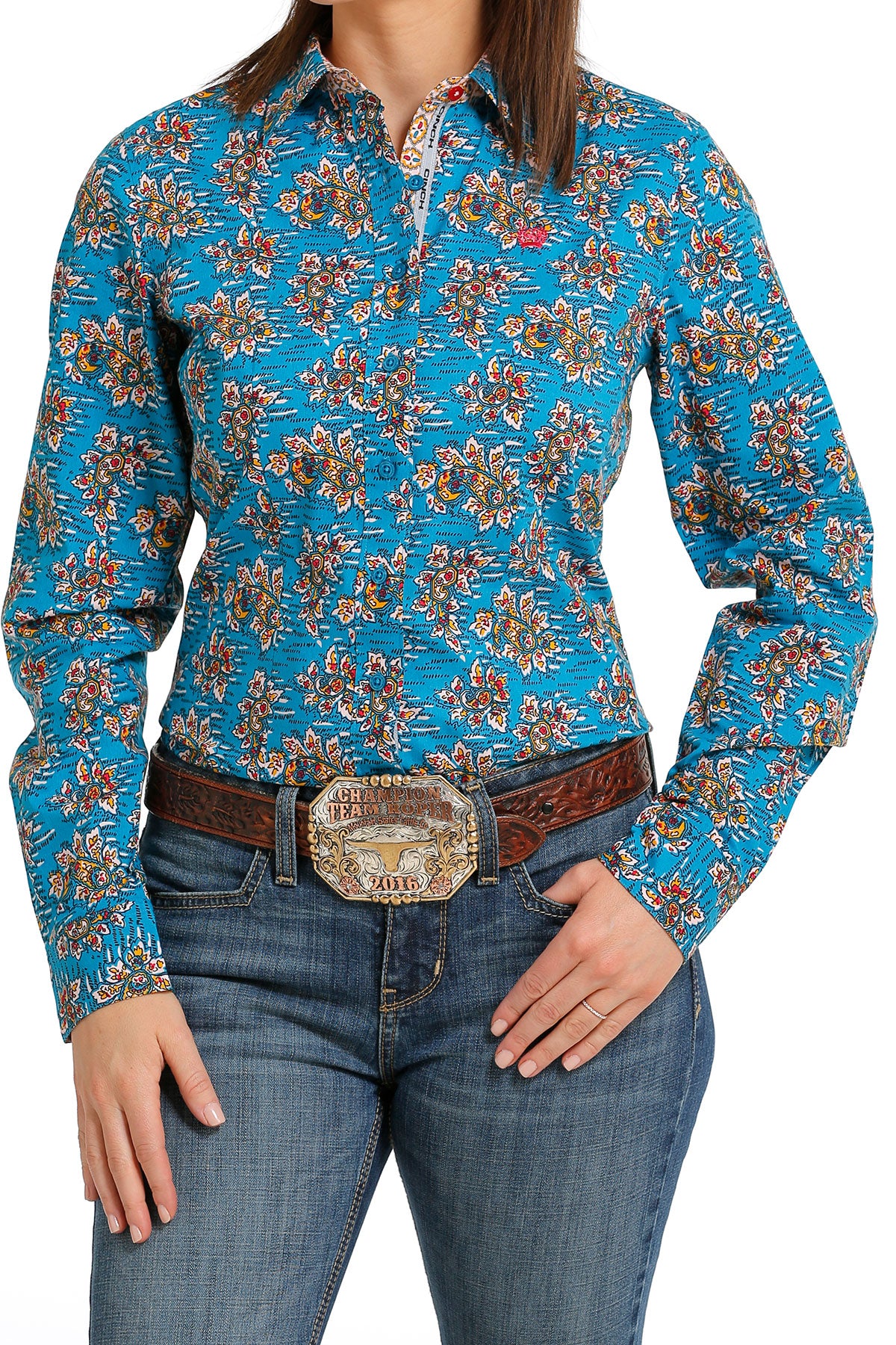 Cinch Women’s Floral Paisley Shirt (5033)