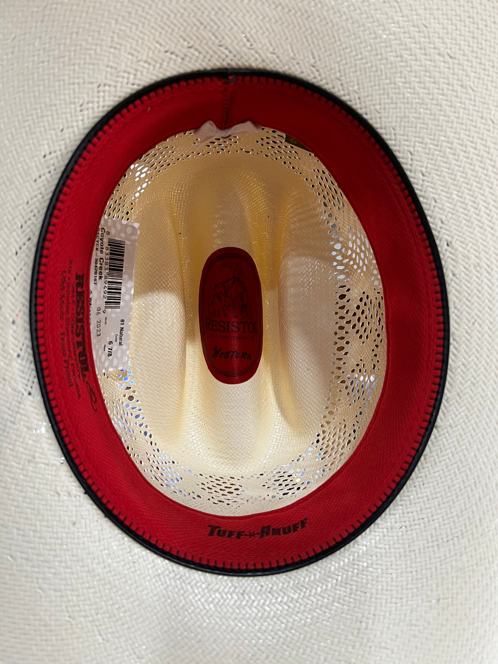 Resistol Coyote Creek Straw Hat