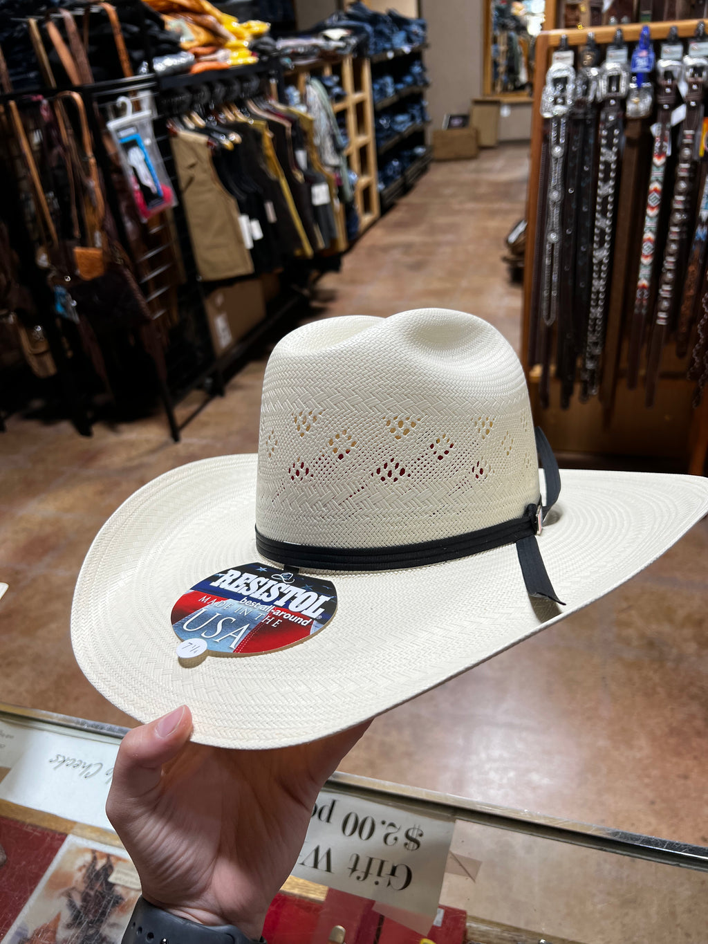 Resistol Cody Straw Hat