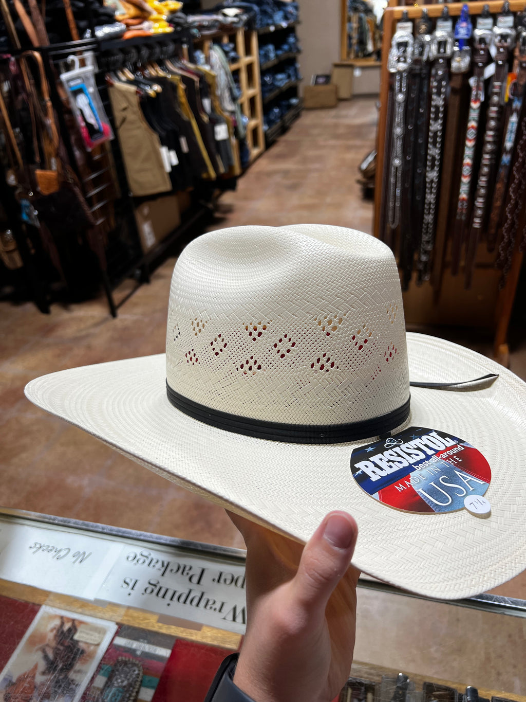 Resistol Cody Straw Hat